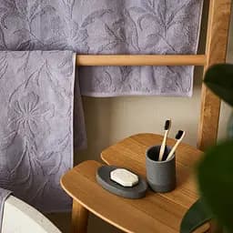 Рушник MBM HOME Іній 50x90 см сірий (BT-20 M GRAY) - мініатюра 9
