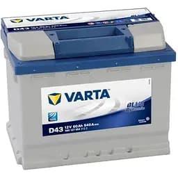 Акумулятор автомобільний Varta 60Ач Blue Dynamic D43 (560127054)