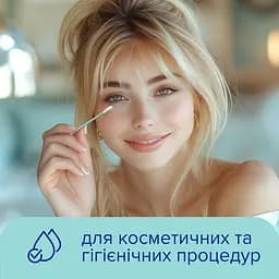 Ватні палички Novita у квадратній коробці 300 шт. - мініатюра 2