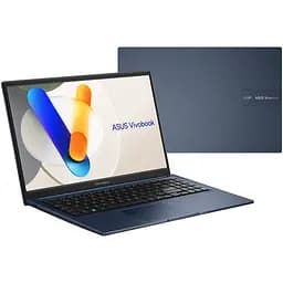 Ноутбук ASUS VivoBook 15 R1504VA-BQ110, Intel Core i3-1315U до 4.5 ГГц, 15.6-дюймовий Full HD, 8 ГБ, SSD 512 ГБ, графіка Intel UHD, Free DOS, синій - мініатюра 5