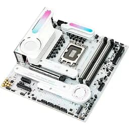 Материнська плата Maxsun LGA1700, iCraft B760M CROSS, B760, 4xDDR5, Int.Video(CPU), 4xSATA3, 1xPCI-E 16x 5.0, 1xPCI-E 4x 3.0, 1xPCI-E 1x, 3xM.2 4.0, RTL8125B, 4xUSB3.2/4xUSB2.0, 1xUSB TypeC 3.2, DP/HDMI, WiFi 6E+BT5.3, 14phase, ARGB,MicroATX(MS-iCraft B760M CROSS - мініатюра 3