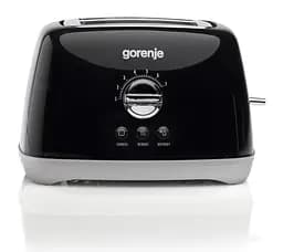 Тостер, 900Вт, пластик-металл, черный Gorenje teh0025685