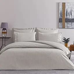 Постільна білизна Premium Basic Grey Сатин-Stripe Tac pbe0051590