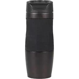 Термокружка Bergner Walking anywhere 400 мл черная (BG-37518-MBK)