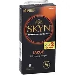 Презервативи безлатексні Skyn LARGE 8 шт