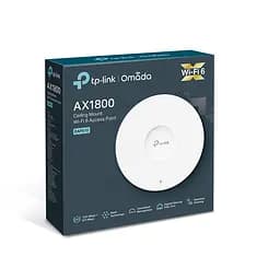 Точка доступу TP-Link EAP610 AX1800 1xGE LAN PoE MU-MIMO стельова - мініатюра 7