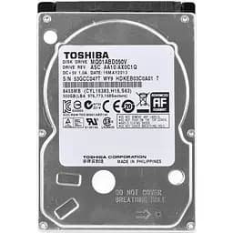 Жорсткий диск Toshiba 2.5" 500GB 5400rpm 8MB SATAIII (MQ01ABD050V) Refurbished