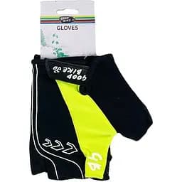 Велоруковицы Good Bike D-Grip короткий палец размер M салатовые (94505Green-IS)