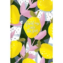 Зошит для записів MonAmi, A5, у клітинку, 80 арк., лимони (A5-IC-080-7002K)