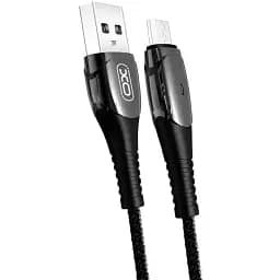 Кабель XO NB145 USB A - Micro B черный