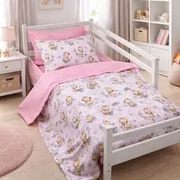 Комплект постельного белья MirSon бязь Tiny Giraffes gray 160x220 см (2200012571965)