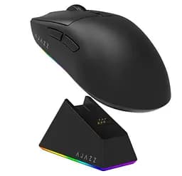 Игровая мышь Ajazz AJ-139B MC V2 Wireless/Bluetooth/USB ESports Gaming 12000dpi 35G Black - мініатюра 2
