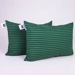Набор подушек MirSon №0101 СоІог Fun Line Stripe Emerald Eco-Soft 2 шт. изумрудный (2200011158259)