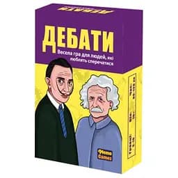 Настольная игра Memo Games Дебаты (укр.) (0018)