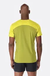 Чоловіча футболка Rab Sonic Ultra Tee M Зелений-Жовтий - мініатюра 2