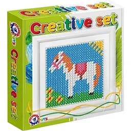 Набор для детского творчества ТехноК Вышиваночка Лошадь 3527-7TXK