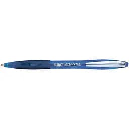 Ручка кулькова Bic автоматична Atlantis з гумовим грипом Синя (bc9021322) - мініатюра 1