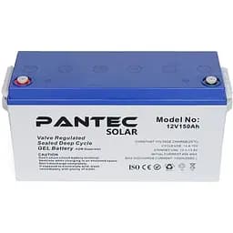 Акумулятор Pantec GEL 12V/150Ah/1800Wh (PTG150-12) [114101]