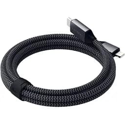 Кабель USB-C to Lightning Satechi Cable Space Gray 1.8 м (ST-TCL18M) - мініатюра 4
