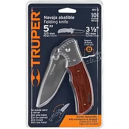 Ніж складний Truper зі стропорізом 120 мм (NV-5)