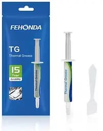 Термопаста Fehonda TG-8, 10 г 8.5 Вт/мК зі шпателем блістер (F-TG8-10-TBT)