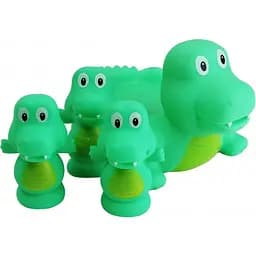 Игрушка для купания Bambi Крокодил с пищалкой 522-3-4