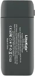 Зарядний пристрій LiitoKala Lii-MP2 з функцією Power Bank для акумуляторів АА, ААА, 18650, 21700 Li-Ion, IMR, INR, ICR Black (19423) - мініатюра 2