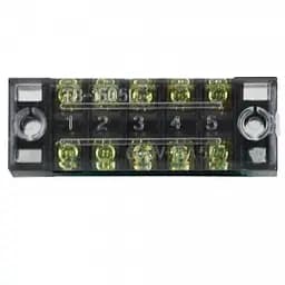 Колодка клемна 5-розрядна ТВ1505 15А/600V (0,5*1,5мм) ЕО