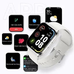 Смарт-годинник Haylou Filwans GTS Xiaomini Smartwatch Silver - мініатюра 3