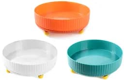 Блюдо LED Twist поворотне 22 x 8 см в асортименті (B100074) - мініатюра 2
