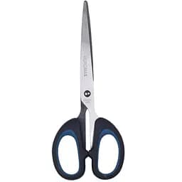 Ножицi офiснi Buromax Jobmax чорні з синіми вставками 207 мм (BM.4534-02)