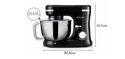 Кухонний комбайн Mozano Compact Chef планетарний 4.5 л 8 швидкостей 1700 Вт - мініатюра 7