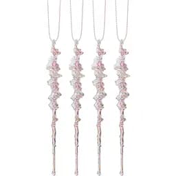 Новорічна іграшка Novogod'ko Бурулька декоративна 15 см 4 шт. (974882)