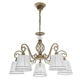 Люстра підвісна Brille з абажуром E14 40W BZ (BKL-598S/5)