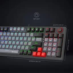 Клавіатура GamePro Red Switches механічна (MK120R) - мініатюра 6