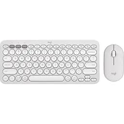 Комплект (Клавіатура та Миша) Logitech Pebble 2 Combo Tonal UA (920-012240) White