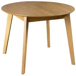 Стол обеденный Prestol Марс раскладной 100/140x100x75 см дуб светлый