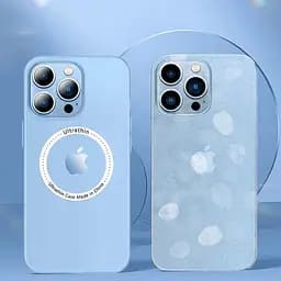 Ультратонкий чохол CasePro Ultra Thin MagSafe із захистом камери Blue для iPhone 14 Plus - мініатюра 3