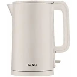 Электрочайник Tefal Thermo Protect 1.5 л пластик нержавеющая сталь бежевый kuh0015410