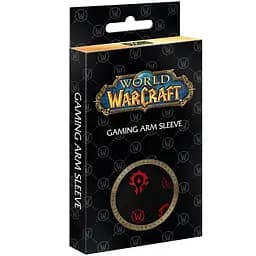 Геймерський рукав World of Warcraft IV Horde (Варкрафт) безшовний S Чорно-червоний - мініатюра 4