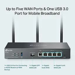 VPN маршрутизатор з гігабітними портами, ER706W TP-LINK - мініатюра 5