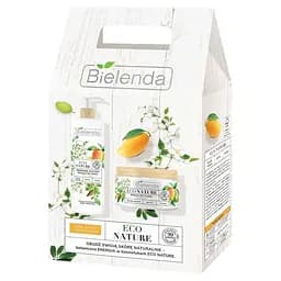 Подарунковий набір Bielenda Eco Nature: молочко для душу 400 мл + олія для тіла 250 мл