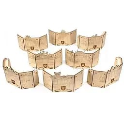 Комплект ширм Tower Rex для Игры Престолов 8 шт. Royal Set of Shields 8 for The Game of Thrones (2071-2)