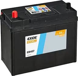 Автомобільний акумулятор EXIDE Excell 6СТ-45Ah Аз ASIA 330A (EN) EB457