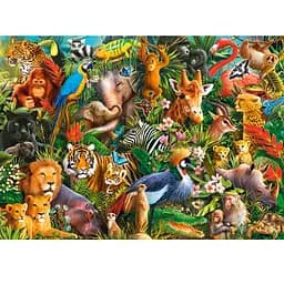 Пазлы Castorland Удивительные животные, 180 элементов, 32x23 см, B-018512
