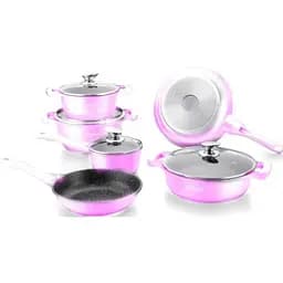 Набор посуды Royalty Line RL-RL-ES1010М PINK 10 предметов