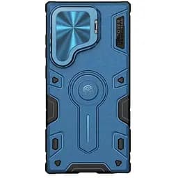 TPU+PC чехол Nillkin CamShield Armor Prop для Samsung Galaxy S25 Ultra Blue
