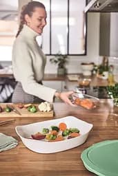 Форма для запікання прямокутна Luminarc Smart Cuisine Carine з кришкою 34х25см (V5944) - мініатюра 7