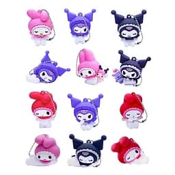 Фигурка-сюрприз на цепочке в шаре Cool Things Hello Kitty Моя Мелоди и Куроми в ассортименте 1 шт. (HK024)