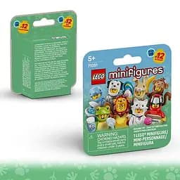 Конструктор LEGO Minifigures Тварини. Серія 28, 7 деталей (71051) - мініатюра 7